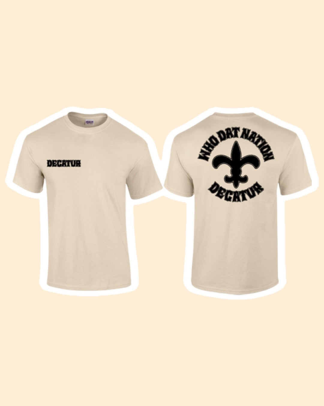 Decatur Who Dat Nation T Shirt Decatur London